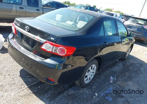 2011 Toyota Corolla Le/S из США, поврежденный, VIN 2T1BU4EE0BC744456